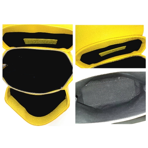 1094 - A BALENCIAGA BELLISSIMA HANDBAG IN FRESH YELLOW LEATHER WITH GOLD AND SILVER COLOURED METALWARE  20 ... 