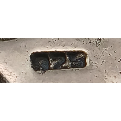 1029 - A STERLING SILVER, DRAGON PENDANT. SYBOLIZING STRENGTH AND POWER. 6.5G. A/S RED 6