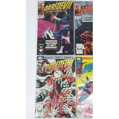 25 - Ten Marvel Daredevil Comics - Most Being in Very Fine to Very Fine Plus Grade. All individually wrap... 