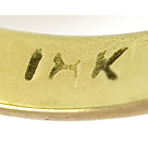 150 - An 18K Yellow Gold, Amethyst Pendant and Ring Set. An oval and pear cut centre stone - 4ctw set in a... 