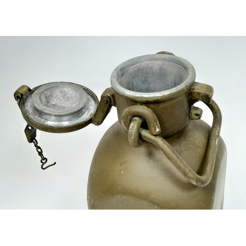 381 - WW2 German Africa Corps 5 Ltr “Trink Wasser” Drinking Water Container. Nice Makers Stamp on Base.