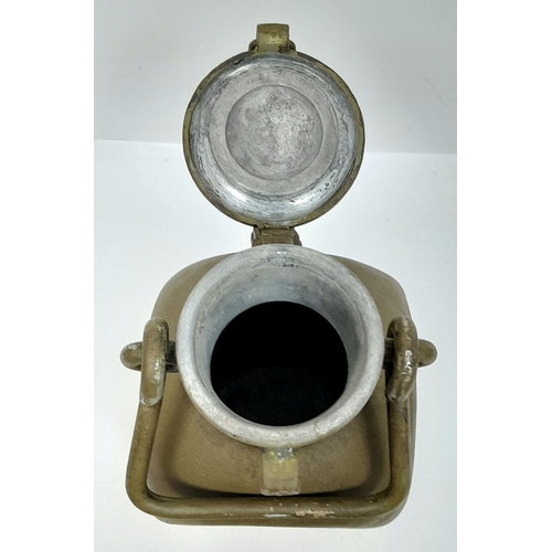 381 - WW2 German Africa Corps 5 Ltr “Trink Wasser” Drinking Water Container. Nice Makers Stamp on Base.