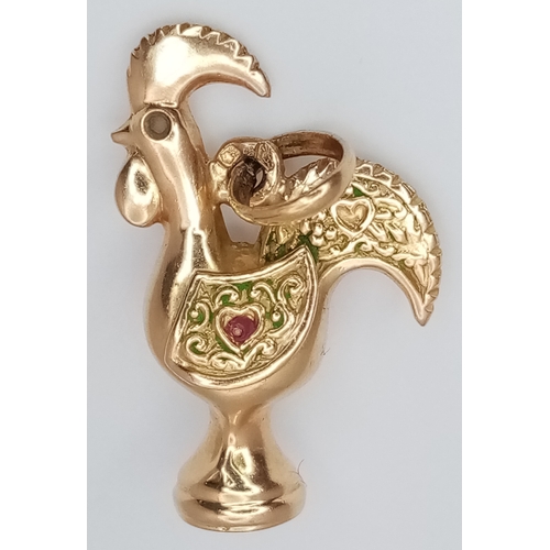 273 - A 9K Yellow Gold, Portuguese, 