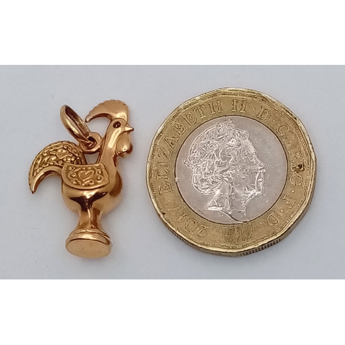 273 - A 9K Yellow Gold, Portuguese, 