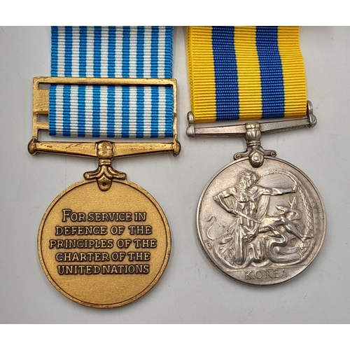 367 - R.A.O.C Korea & U.N Medal to 22646685 Pte. D. Stanbridge.