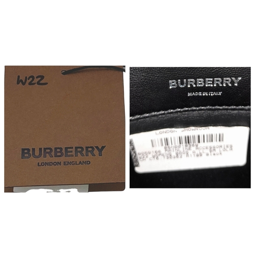 142 - A Burberry Black Lola Sequin Shoulder Bag. Leather, embroidery and sequin exterior with black-toned ... 