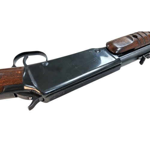 A Deactivated Vintage Erma Rifle - 22LR calibre, pump-action. 91cm ...