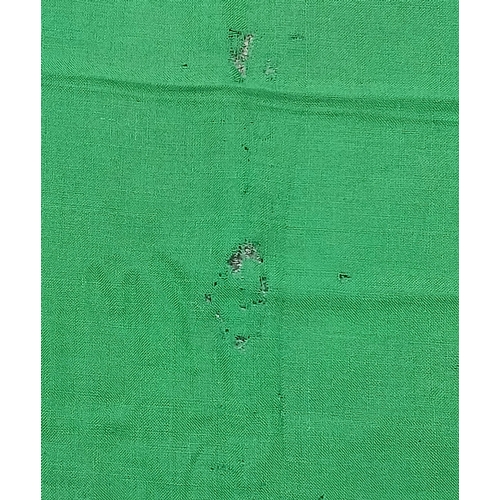 221 - WW2 Italian Fascists Flag 215cm x 150 cm. A Genuine period Italian flag that has been hand painted p... 