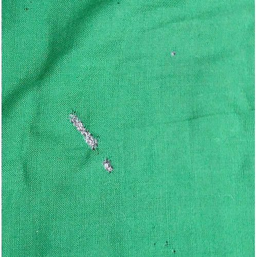 221 - WW2 Italian Fascists Flag 215cm x 150 cm. A Genuine period Italian flag that has been hand painted p... 