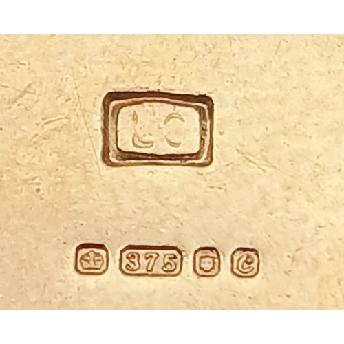 4 - A VINTAGE 9K GOLD BRACELET WITH A HEART SHAPED PADLOCK AND DANGLING KEY CHARM .      16.2gms     19c... 