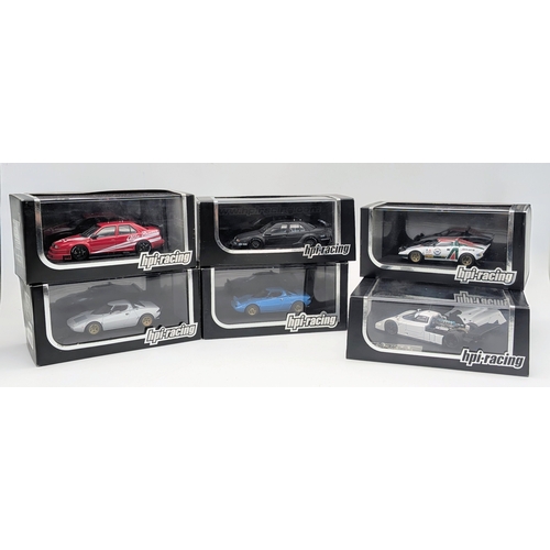A box of boxed HPI Racing 1/43 die cast models. Good condition