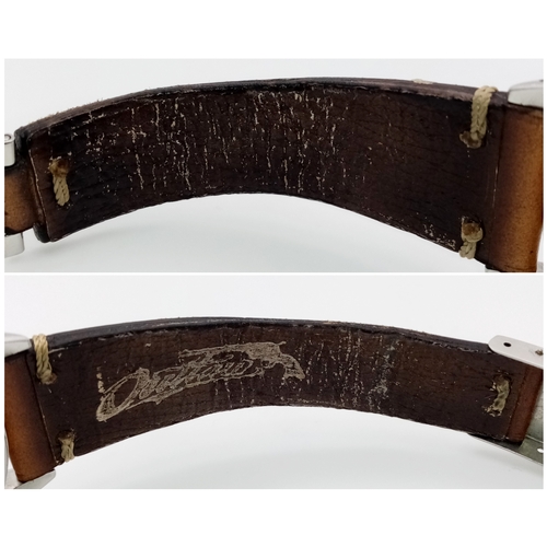 51 - A Vintage Stylish Rolex Datejust Gents Watch with White 