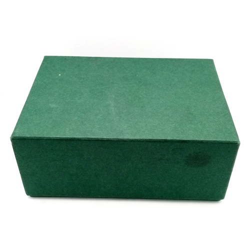 93 - A Vintage Rolex Air King Super Precision Automatic Gents Watch. Green textured leather strap. Stainl... 