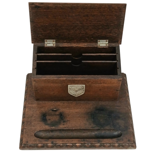 486 - 3rd Reich Hunting Association Kreisjaegermeister's Document, & Pen Box. A Kreisjaegermeister is an e... 