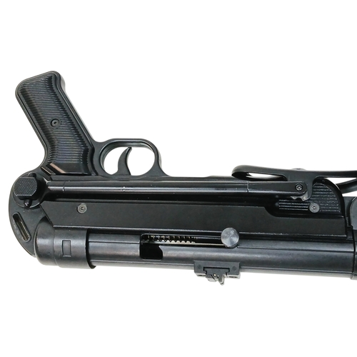 A Deactivated German GSG MP40 Semi-Automatic Rifle. .22 calibre. 10 ...