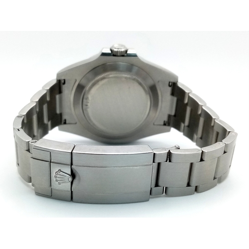 10 - A Stunning Rolex Explorer II Automatic Gents Watch. Model 216570. Stainless steel bracelet and case ... 