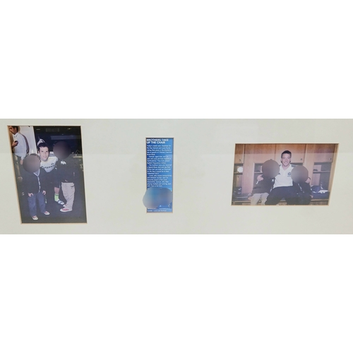 101 - A Chelsea Legend, John Terry's 500th game SIGNED Match Squad Shirt! In Frame - 74 x 114cm. On the 30... 
