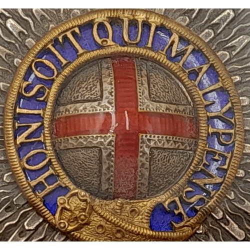367 - A Coldstream Guards Shako Plate - Worn by General Sir George Bowles During the Battle of Waterloo. D... 