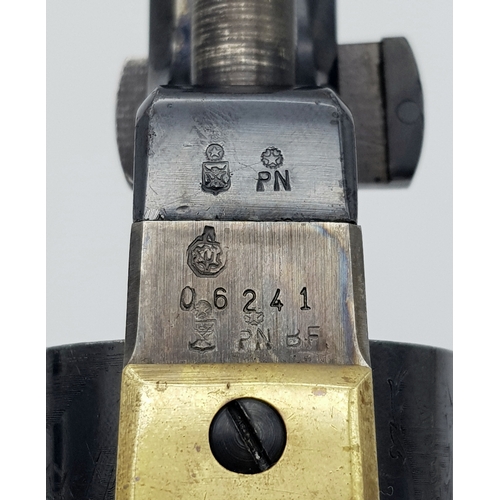 200 - A Deactivated Italian Uberti Replica 1848 Dragoon Black Powder Revolver. Calibre - .44. Barrel lengt... 