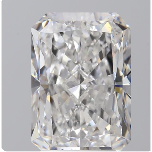 69 - A 3.01ct Radiant Cut Lab-Grown Diamond. Colour D, clarity VS2. IGI certified. Cert no: LG733530804. ... 
