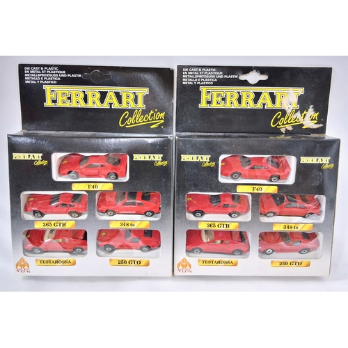 346 - A box of boxed die cast vehicles. Various makes.