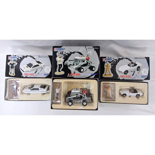 88 - Three boxed Corgi James Bond vehicles.