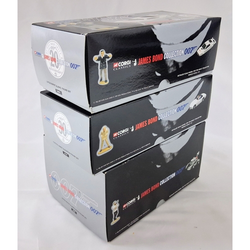 88 - Three boxed Corgi James Bond vehicles.
