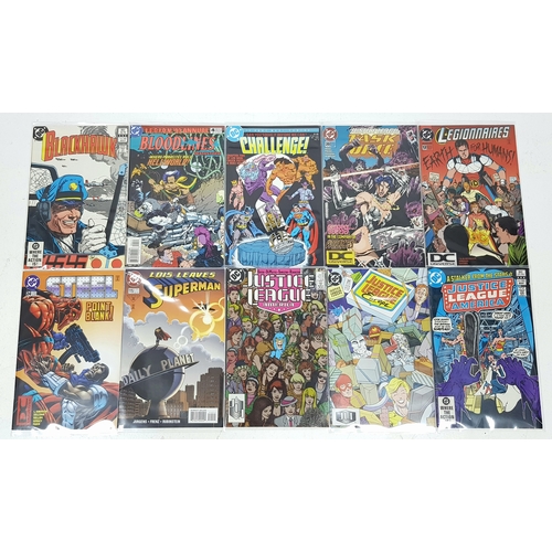 201 - Ten DC Mixed Comics - Most Being in Very Fine to Very Fine Plus Grade. All individually wrapped in p... 