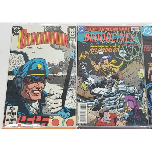 201 - Ten DC Mixed Comics - Most Being in Very Fine to Very Fine Plus Grade. All individually wrapped in p... 