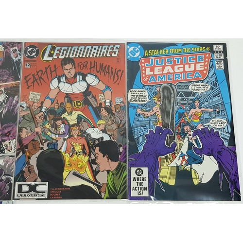 201 - Ten DC Mixed Comics - Most Being in Very Fine to Very Fine Plus Grade. All individually wrapped in p... 