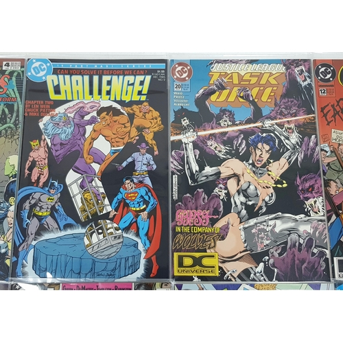 201 - Ten DC Mixed Comics - Most Being in Very Fine to Very Fine Plus Grade. All individually wrapped in p... 