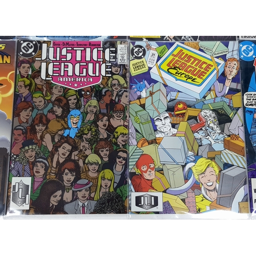 201 - Ten DC Mixed Comics - Most Being in Very Fine to Very Fine Plus Grade. All individually wrapped in p... 