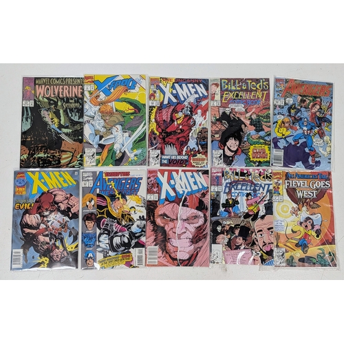 229 - Ten Marvel Mixed Comics - Most Being in Very Fine to Very Fine Plus Grade. All individually wrapped ... 