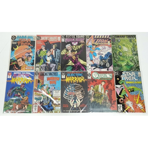 91 - Ten DC Mixed Comics - Most Being in Very Fine to Very Fine Plus Grade. All individually wrapped in p... 