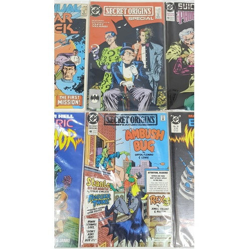 91 - Ten DC Mixed Comics - Most Being in Very Fine to Very Fine Plus Grade. All individually wrapped in p... 