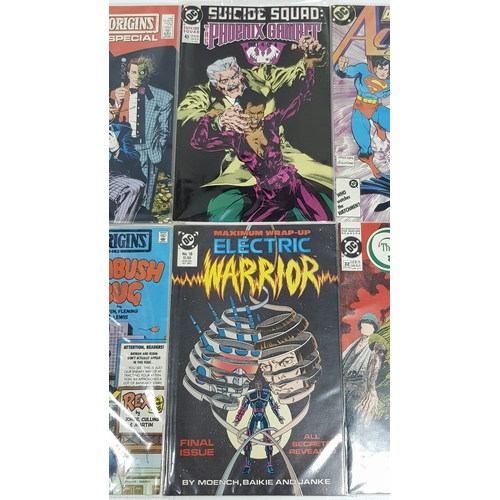 91 - Ten DC Mixed Comics - Most Being in Very Fine to Very Fine Plus Grade. All individually wrapped in p... 