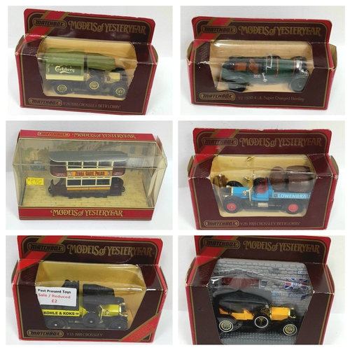 223 - A box of boxed Models of yesteryear. Some of the boxes have some wear. Please see photos.