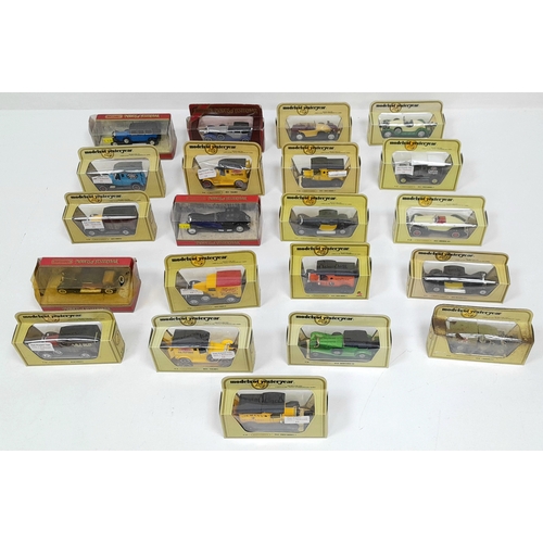 227 - A box of boxed Models of yesteryear. Some of the boxes have some wear. Please see photos.