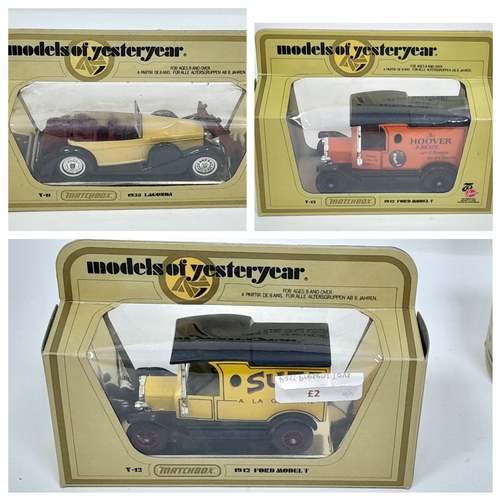 227 - A box of boxed Models of yesteryear. Some of the boxes have some wear. Please see photos.