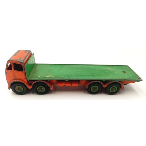 119 - Two Dinky toys Foden trucks, 501 and 502. Playworn. Please see photos.