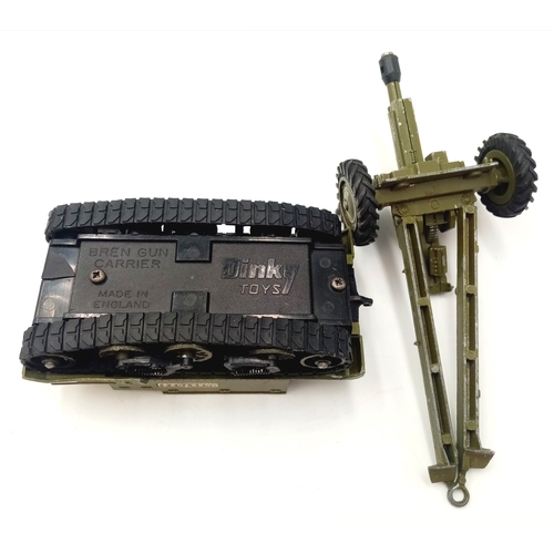 348 - Six Dinky toys military vehicles. Please see photos.