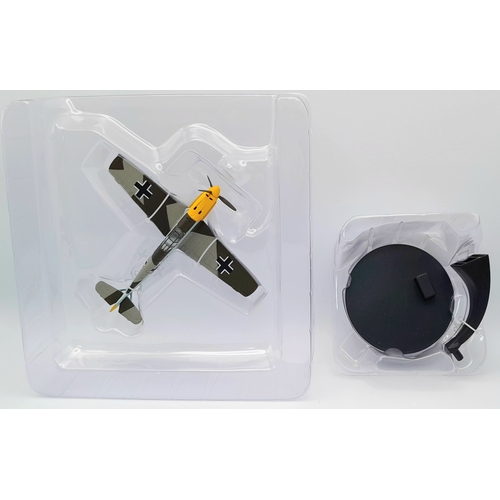 306 - A boxed Corgi, Haynes miniature history, Messerschmitt BF 109. 1/72 scale. Good condition. Please se... 