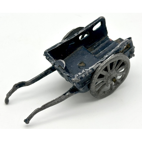 335 - Two vintage Britains cannons and a trailer.