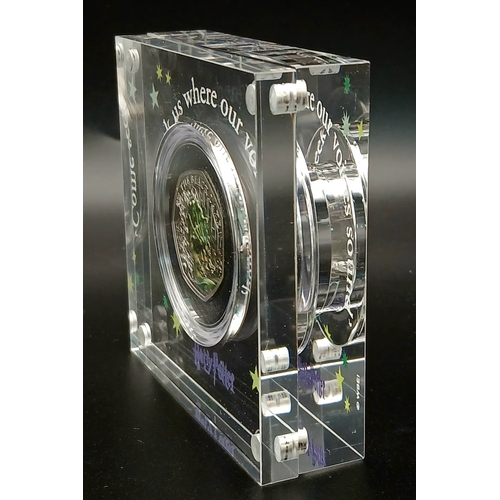 100 - A Royal Mint Harry Potter - The Black Lake. Limited Edition Sterling Silver Proof 50p Coin. Encapsul... 