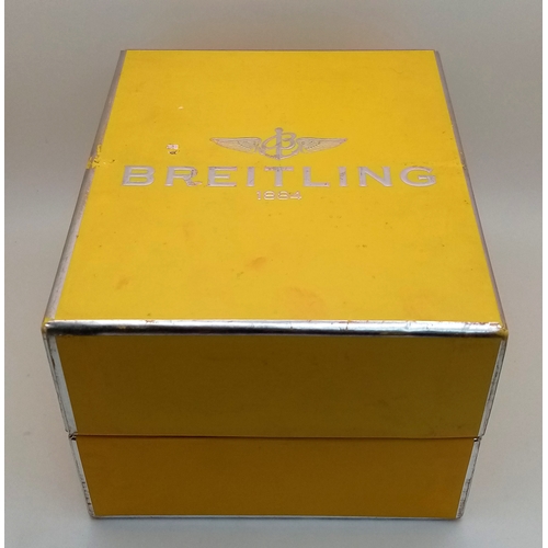 75 - A Breitling Chronomat Limited Edition Automatic Gents Watch. Model AB0412. Stainless steel bracelet ... 