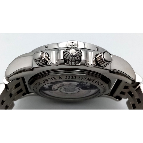 75 - A Breitling Chronomat Limited Edition Automatic Gents Watch. Model AB0412. Stainless steel bracelet ... 
