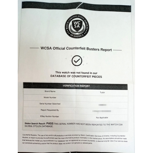 89 - A Tudor Black Bay Automatic Ladies Watch. Model 79580. Stainless steel bracelet and case - 32mm. Sil... 