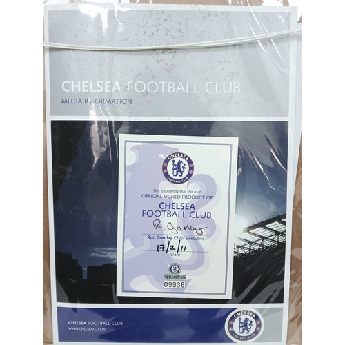 101 - A Chelsea Legend, John Terry's 500th game SIGNED Match Squad Shirt! In Frame - 74 x 114cm. On the 30... 