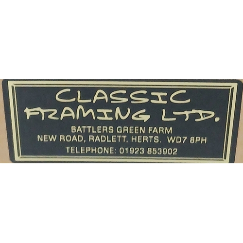 101 - A Chelsea Legend, John Terry's 500th game SIGNED Match Squad Shirt! In Frame - 74 x 114cm. On the 30... 