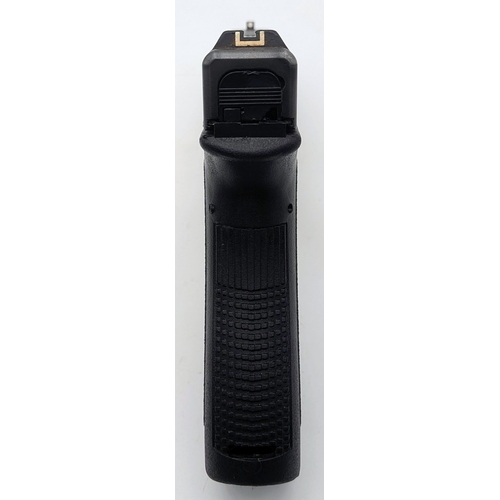 115 - A Deactivated Austrian Glock 9mm Pistol. Model 17. 4.5 inch barrel length. Retractable magazine. Com... 